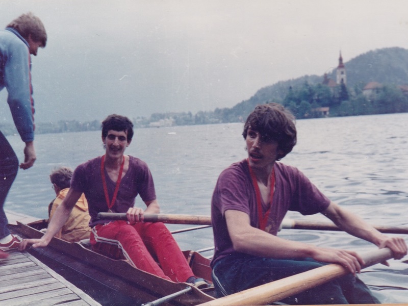1982 Ada Ciganlija Prvenstvo Srbije osmerac za juniore zlatna medalja