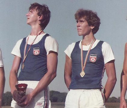 1984 Bukurešt Balkanijada dvojac bez kormilara Pivač i Banjanac zlatna medalja