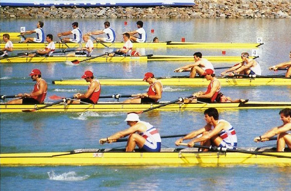 1988 Seul Olimpijske igre četverac bez kormilara Pivač, Banjanac, Celent, Marusic